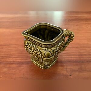 Vintage - Japan - Green 1 cup « measuring cup » - Tasse à mesurer - Creamer